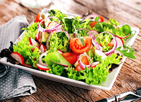 commander salade à  ouistreham